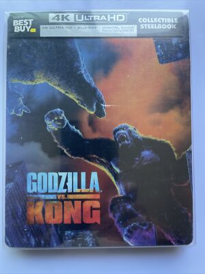 GODZILLA VS KONG. (OPENED) NO DIGITAL (4K Steelbook, Limited Edition) {Sold Out}-image