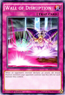 Yugioh! LP Wall of Disruption - SP15-EN049 - Common - 1st Edition Lightly Played-image