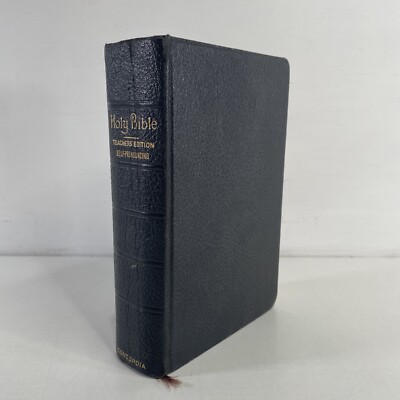 Holy Bible Teachers Edition Self-Pronouncing Concordia-image