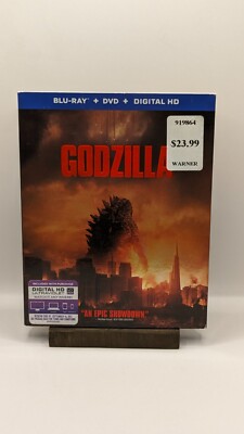 Godzilla (Blu-ray + DVD + Digital HD UltraViolet Combo Pack) DVDs-image