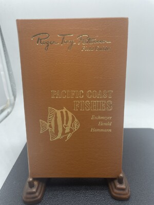 Book Roger Tory Peterson Field Guides Pacific Coast Fishes Collector’s Ed Fine-image