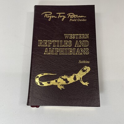 ROGER TORY PETERSON FIELD GUIDES WESTERN REPTILES AMPHIBIANS Easton 50th Anniv-image