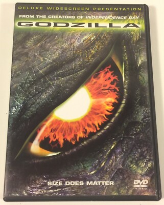 Godzilla - Deluxe Widescreen Presentation - DVD Movie - 1998-image