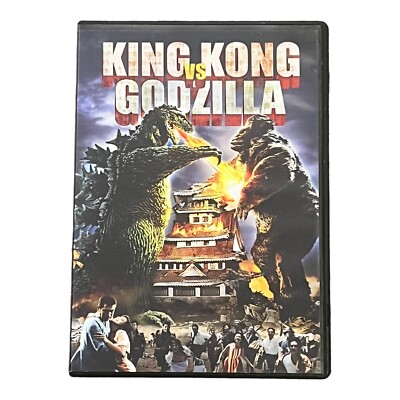 King Kong vs. Godzilla (DVD, 1962) Excellent Preowned Condition-image