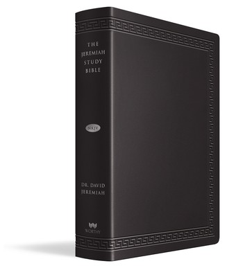 The Jeremiah Study Bible, NKJV Large Print Edition, Black LeatherLuxe� w/thumb,-image