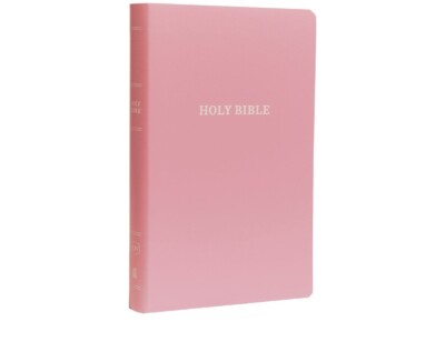 KJV Holy Bible: Gift and Award, Pink Leather-image