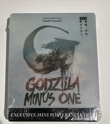 Godzilla Minus One Steelbook 4K Ultra HD + Blu Ray-image