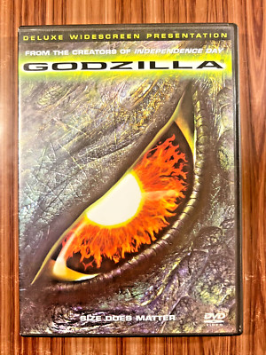 Godzilla DVD Deluxe Widescreen Presentation Sci-Fi Horror Action Creature 1998-image