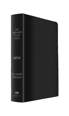 NIV The Jeremiah Study Bible-Black Leatherluxe W/Burnished Edges-image
