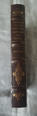 Textbook of Firearms Investigation Identification and Evidence HC Factory Sealed-image