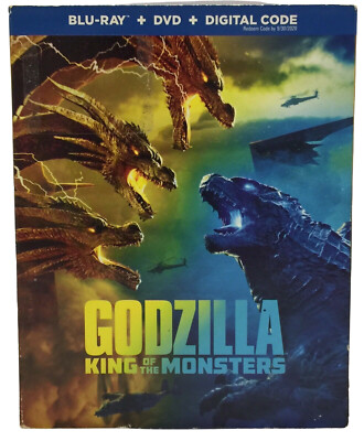 Godzilla: King of the Monster (Blu-Ray/DVD, 2019)-image