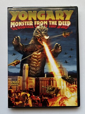 “YONGARY - MONSTER FROM THE DEEP” 1967 DVD (KNOWN AS THE KOREAN GODZILLA) RARE-image