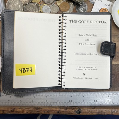 The Golf Doctor Rx - McMillan & Andrisani Leather Bound Portable For Live Use-image