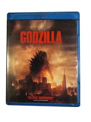 Godzilla (Blu-ray, 2014, 2 DISK SET) FREE SHIPPING-image