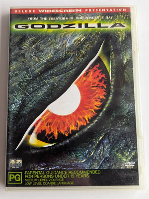 Godzilla DVD Reg 4 PAL PreOwned Matthew Broderick-image