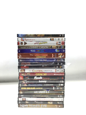 Lot of 20 (New, Sealed) DVDs: Natural Born Killers, Godzilla, Die Hard…-image