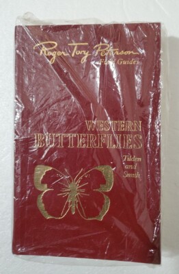 Roger Tory Peterson Western Butterflies Hardcover Leatherbound  Field Guides-image