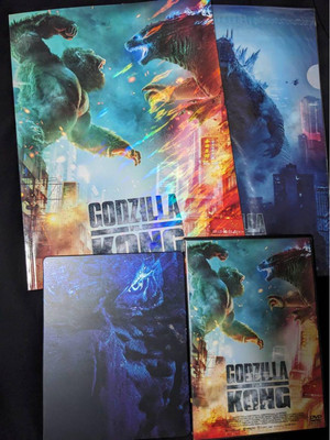 Godzilla Vs Kong Dvd With Bonus-image