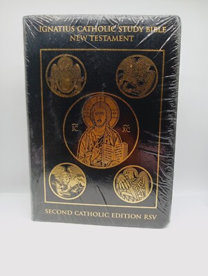 RSV Ignatius Catholic Study Bible New Testament 2nd Edition, Leatherbound-image