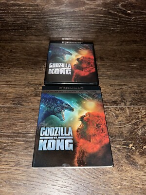 Godzilla Vs. Kong (4K Ultra HD + Blu-Ray, 2021) W/ OOP Slip Cover-image