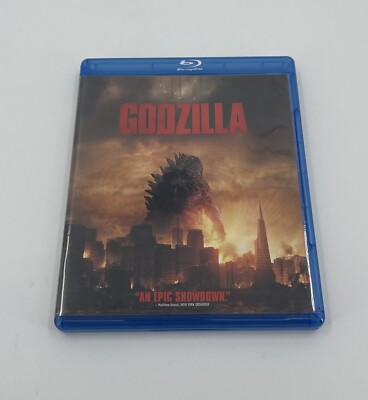 Godzilla (Blu-ray/DVD, Digital Copy, 2-Disc Set, 2014) Excellent Condition-image