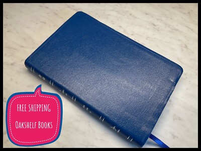 NIV Ultrathin Thinline Bible 1999 Blue Bonded Leather Text 1984-image