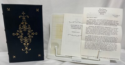 Anatomical and Physiological Commentaries (Limited Ed. Facsimile Copy in Leather-image