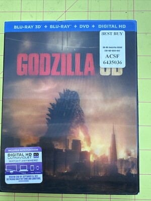Godzilla (Blu-ray 3D, 2014)-image
