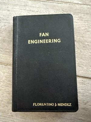 Fan Engineering Handbook 7th Edition Buffalo Forge Company 1979 Leather Bound-image