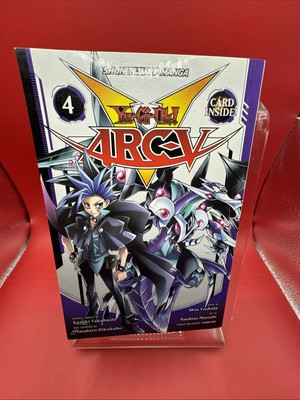 Yu-Gi-Oh! Arc-V Vol 4 Manga With Card Viz Shonen Jump Free Shipping-image