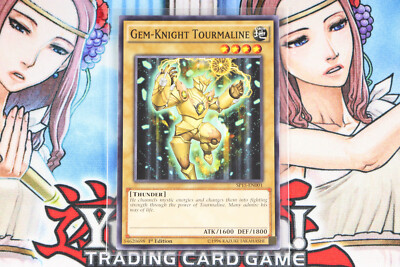 Yugioh Gem-Knight Tourmaline SP15-EN001 1st Edition Common-image
