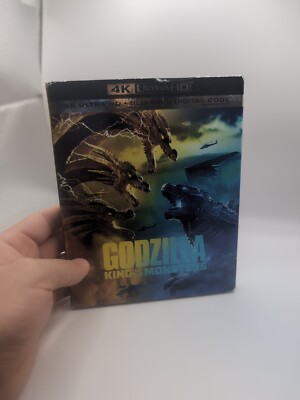 Godzilla King of the Monsters 4K Ultra HD Bluray/Bluray Brand New w/ Slipcover-image