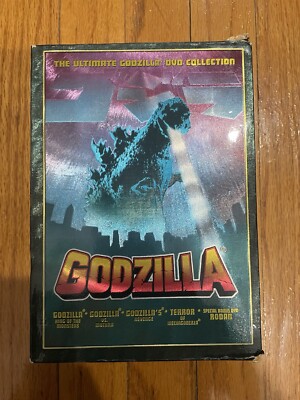 Godzilla The Ultimate 5-Pack Collection DVD (2002)  5 Discs Complete (2 New)-image