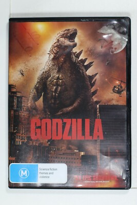 Godzilla (DVD, 2014) - Region 4 - Preowned- Tracking (D972)-image