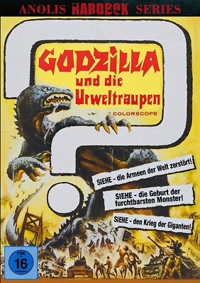 Small Hardbox GODZILLA And The URWELTRAUPEN Cover B LIMITED EDITION DVD New-image