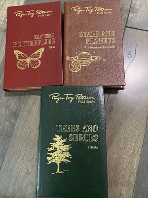 Easton Press Roger Tory SET OF THREE, STARS & PLANETS Collectors Edition, MINT-image