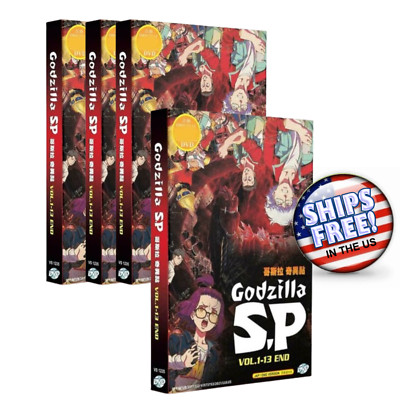 Anime DVD Godzilla S.P Complete TV Series [1-13 End] English Dub-image