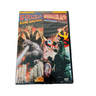 Godzilla Vs. Mothra/Godzilla Vs. King Ghidora (DVD, 1998) SEALED-image