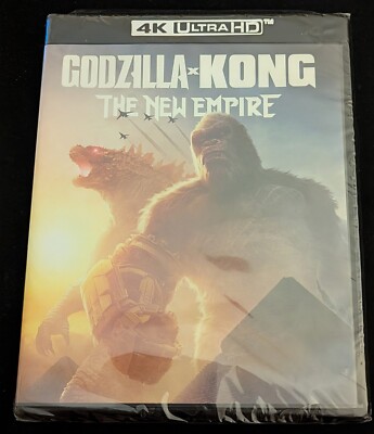 Godzilla x Kong The New Empire 4K UHD Blu-ray - NEW!!-image