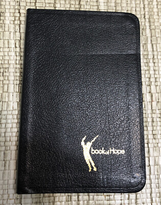BOOK OF HOPE : LEADERS EDITION 2003 Faux Leather Pocket Book Bible Text-image