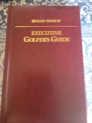 Rand McNally Exec Golfers Guide 1994. Good-image
