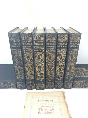 Journeys Through Bookland Lot Vintage Books 1909 Literature Classics and Guide-image
