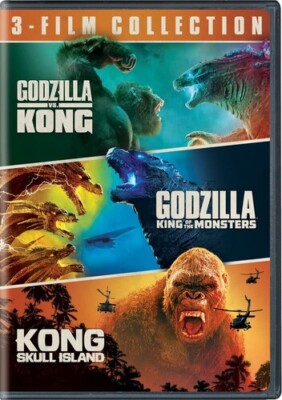 Godzilla vs. Kong/Godzilla: King of the Monsters/Kong: Skull Island 3-Film Colle-image