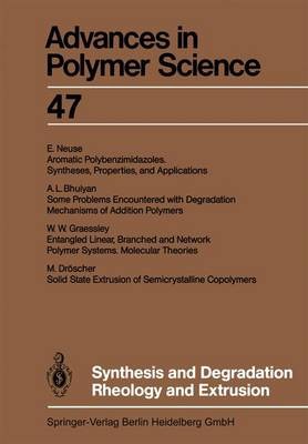 Synthesis and Degradation Rheology and Extrusion - 9783662157589-image