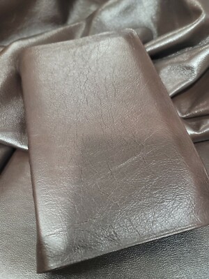 KJV Bible Sovereign Collection Personal Size Rebound Cowhide with  Liner Nice! -image