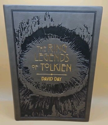 THE RING LEGENDS OF TOLKIEN David Day Illustrated Guide Flexi Bound Faux Leather-image