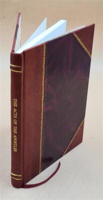 The Acts Of The Apostles In The Mohawk Language 1835 [Leather Bound]-image
