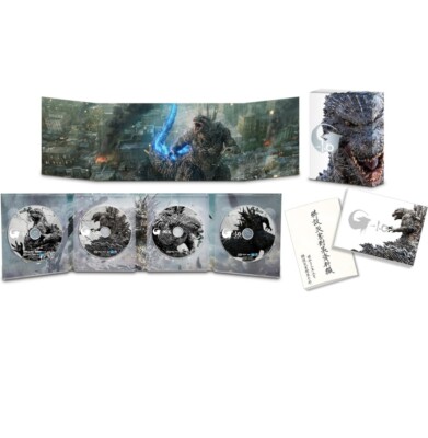 Godzilla-1.0 Deluxe Edition 4K Ultra HD Blu-ray Included 4 Discs-image