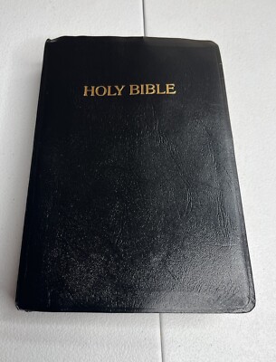 Holy Bible 1994 NKJV Giant Print Center Column Reference Edition Nelson 993 Read-image