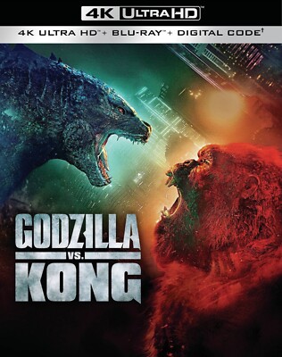 NEW GODZILLA VS. KONG (2021)  4K Ultra HD disc + Blu-ray + Digital Copy-image